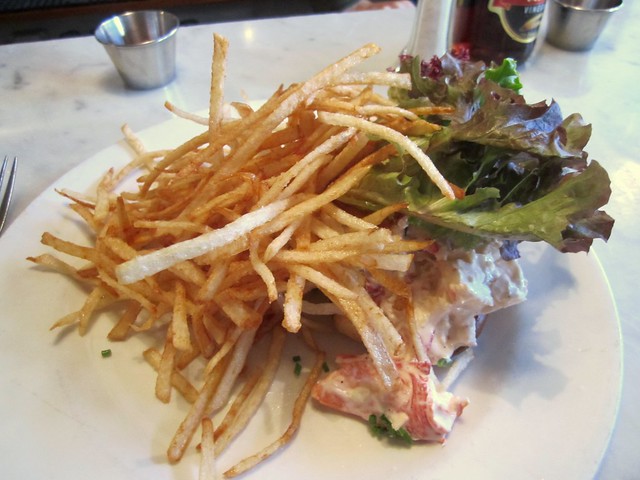 french fries at pearl oyster bar