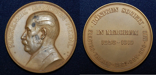 The prestigious Mackenzie Davidson Medal