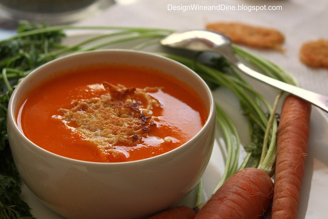 Carrot Soup with Ginger and Lemon "Orange Velvet" ...and a Confession