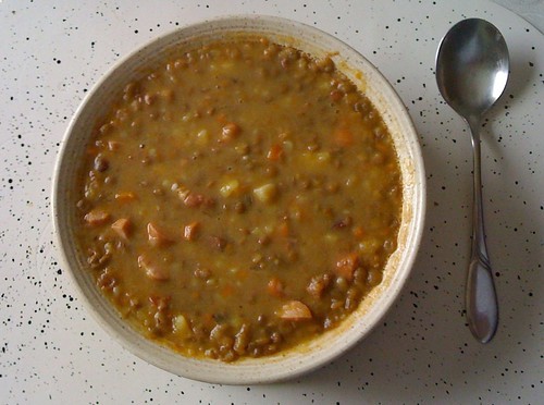 Linsensuppe / Lentil soup