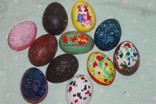 Plaster Eggs