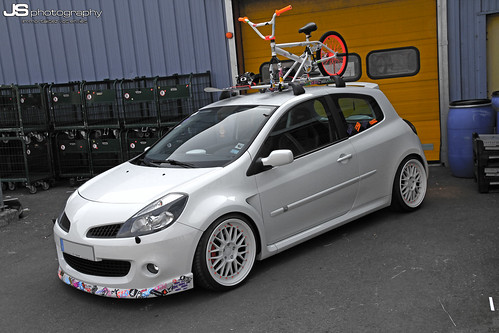 Stanced Clio RS 002 japan spirit photography Tags white bmx stickers clio 