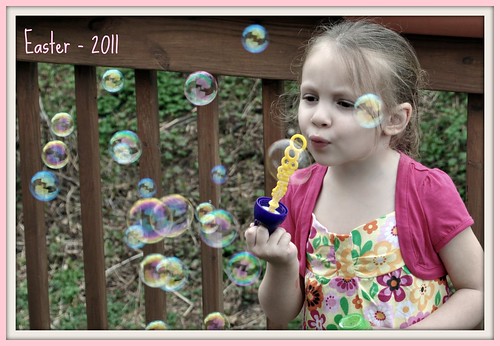 Danika and the bubbles