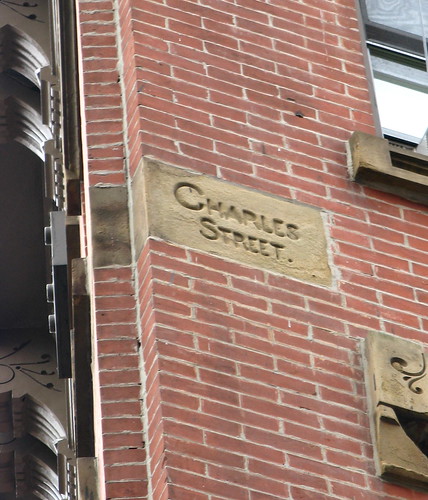 Street Name Inscribed On Building