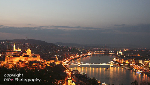 Budapest View taken from Citadella