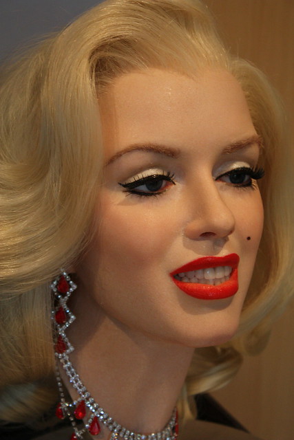 Marilyn Monroe silicone figure by Tony Webb Creative Services