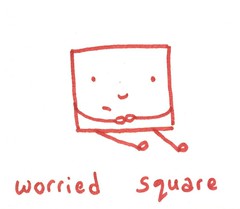 worried square
