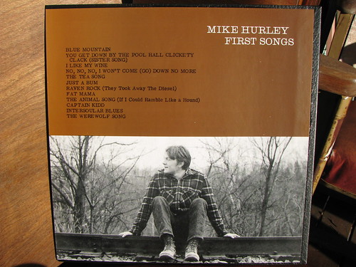 Mike Hurley - First Songs LP (back cover)