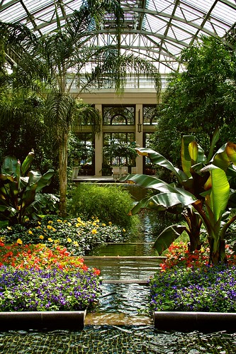 Entrance to the Conservatory.