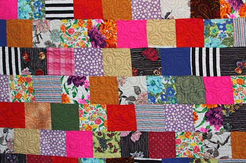 mamaka mills recycled quilte, custom memory quilts, recycled fabric quilt 2