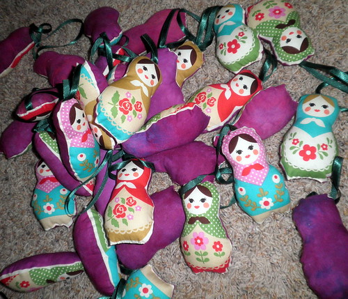 Matryoshka Doll Ornaments