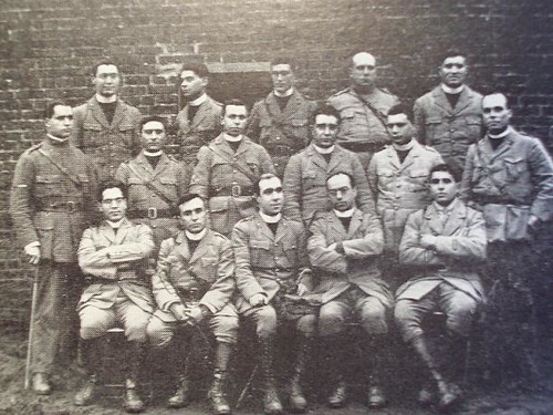 Foto de Grupo - Corpo de Capelães CEP - Flandres 1918