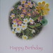 Quilled polyanthus card