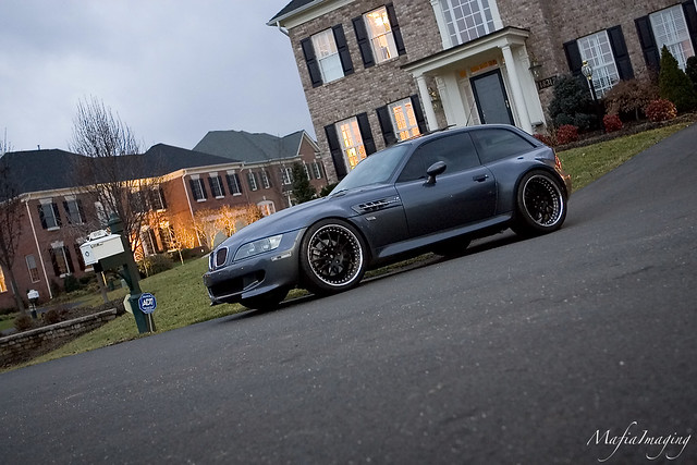 Steel Gray S54B32 M Coupe with DPE R07 Wheels