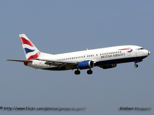 G-DOCO Boeing 737-436 by Jersey Airport Photography