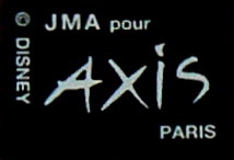 Axis Mickey Plate (Back logo)