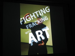 fighting fracking with art