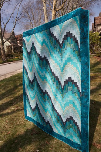Bargello Top from Angle
