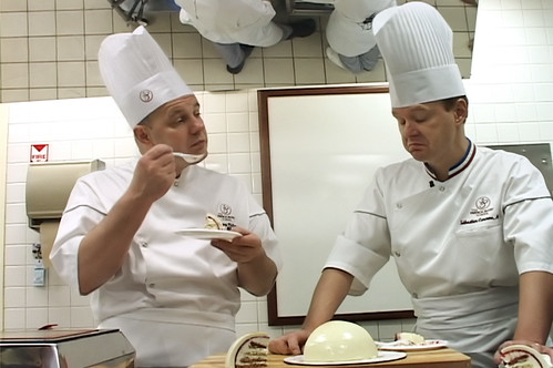 Chef Jacquy Pfeiffer and Chef Sebastien Canonne