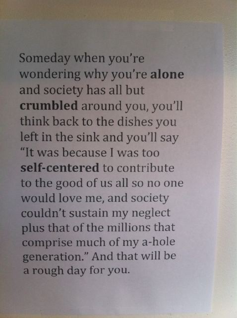 Someday when society has all but crumbled around you... |  