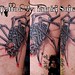 Demonic Spider Tattoo with Blood