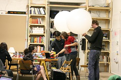 Making air quality sensing balloons