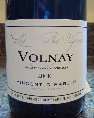 2008 Vincent Girardin Les Lieilles Vignes Volnay
