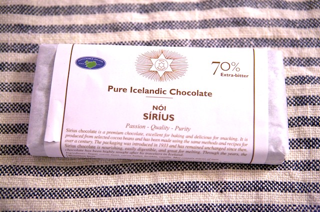 Icelandic Sirius chocolate