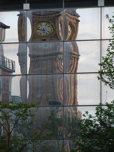 Albert Clock Reflection
