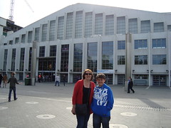 At the arena
