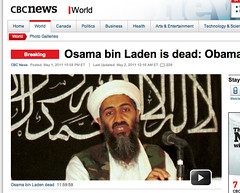 President Obama confirms death of Osama bin Laden