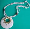 12L; necklace marble