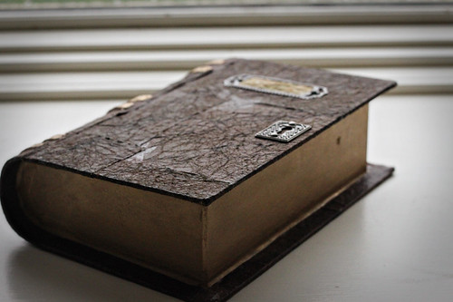 Antique-looking Leatherbound Book