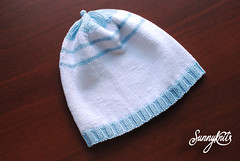 Baby striped hat