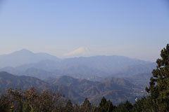 小仏城山から見た富士山