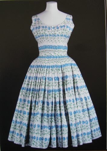 book blue white dress