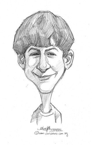 caricature in pencil - 37