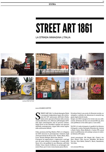 omino71 @ Street art 1861 @ ARTESERA magazine #5/11 by OMINO71