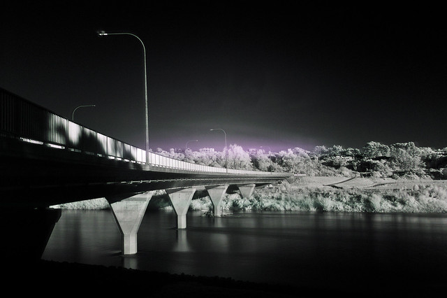 Fitzherbert Bridge in Infrared 850nm