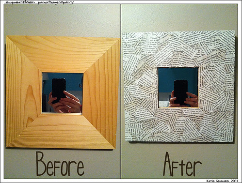 before & after of mirrors