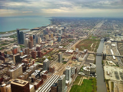 View from the Willis Tower in Chicago