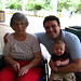 Hudson, his Great Grandma and Zach