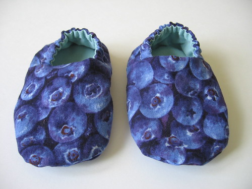 Blueberry Baby Shoes