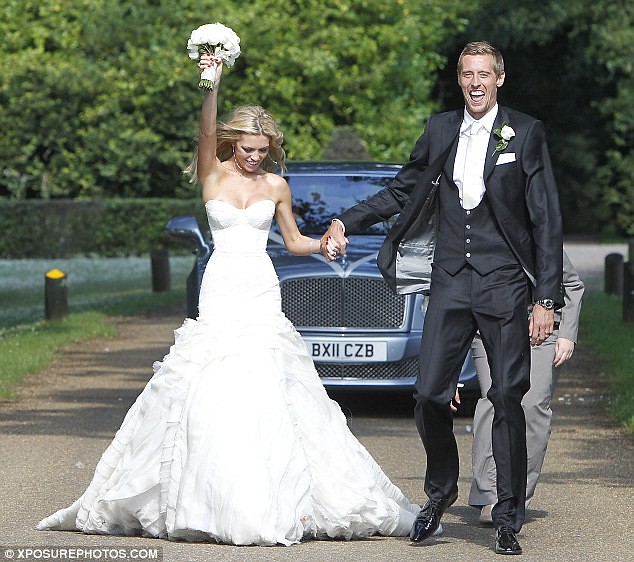 Nice day for a WAG wedding as Peter Crouch ties the knot with Abbey Clancy  7