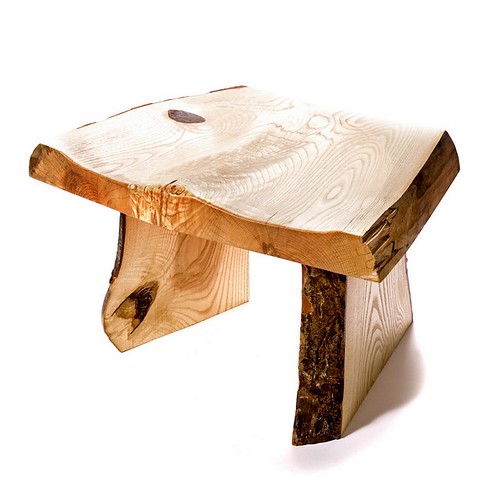 Timber stool by Paparwark