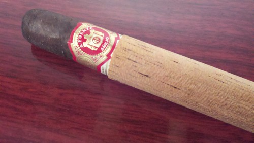 Have a Fuente Anejo on deck. I hope there are no surprises under the cedar sleeve.
