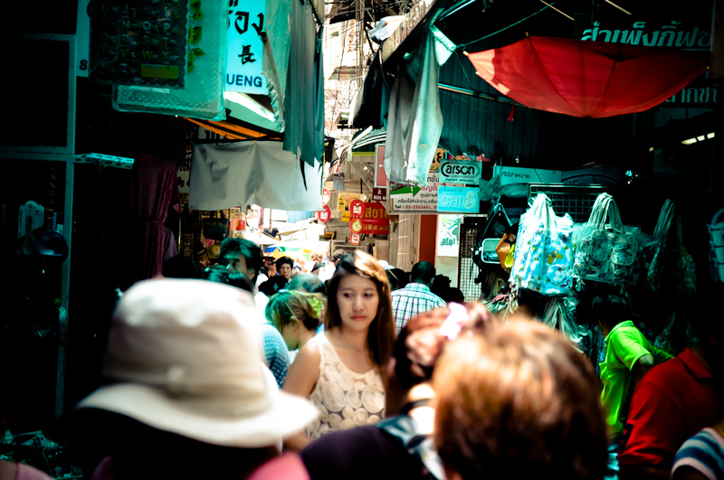 Woman in Chinatown