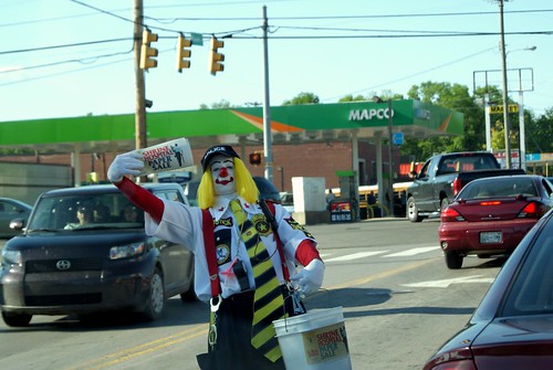 171: Paper clown