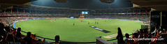 Panorama view of Chinnaswamy stadium, Bangalore