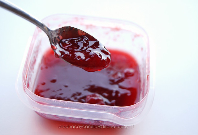 Strawberry vanilla jam